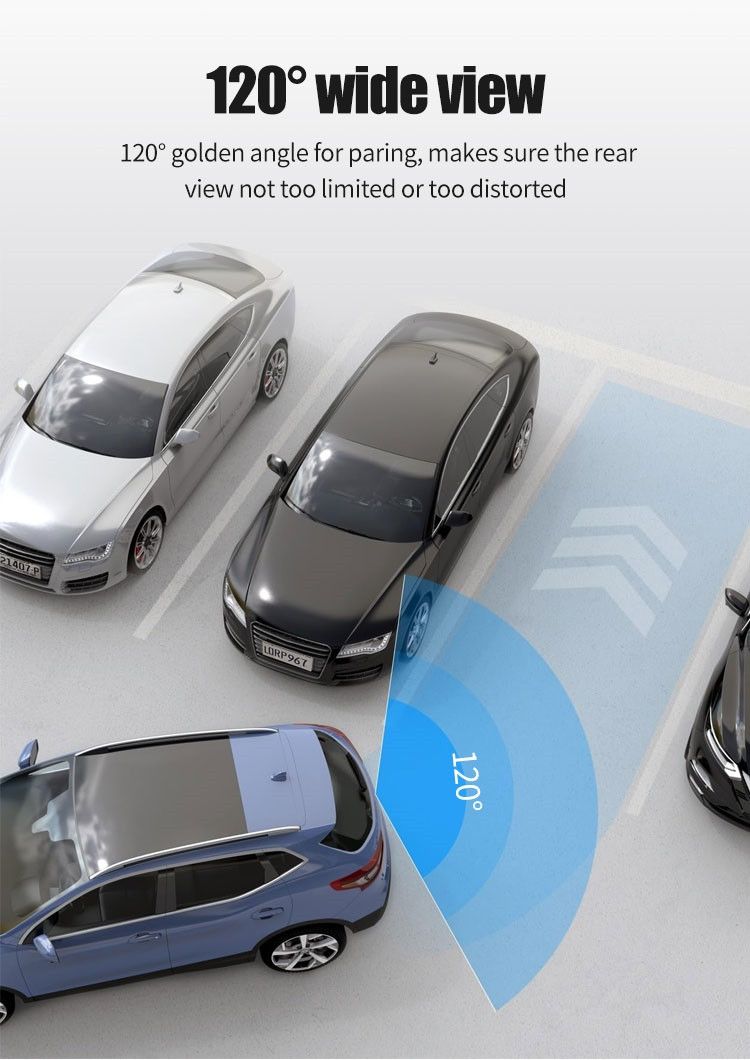 products/1315/parking kamera.jpg - AHD WIRELESS SET - UNIVERZALNA LED PARKING KAMERA + MONITOR 7" (17.8cm.) - Xenon Svetla Beograd